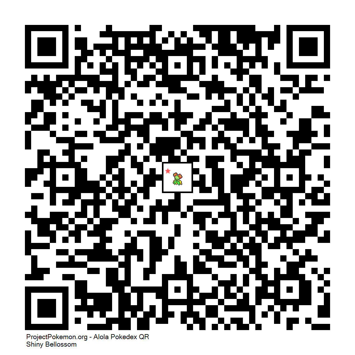 Cdigo QR de Bellossom variocolor